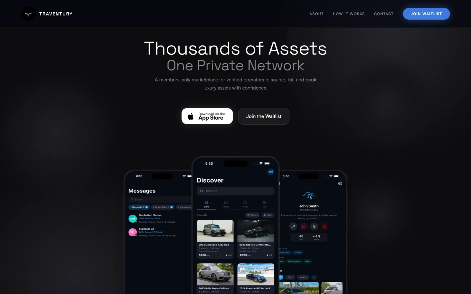Traventury website